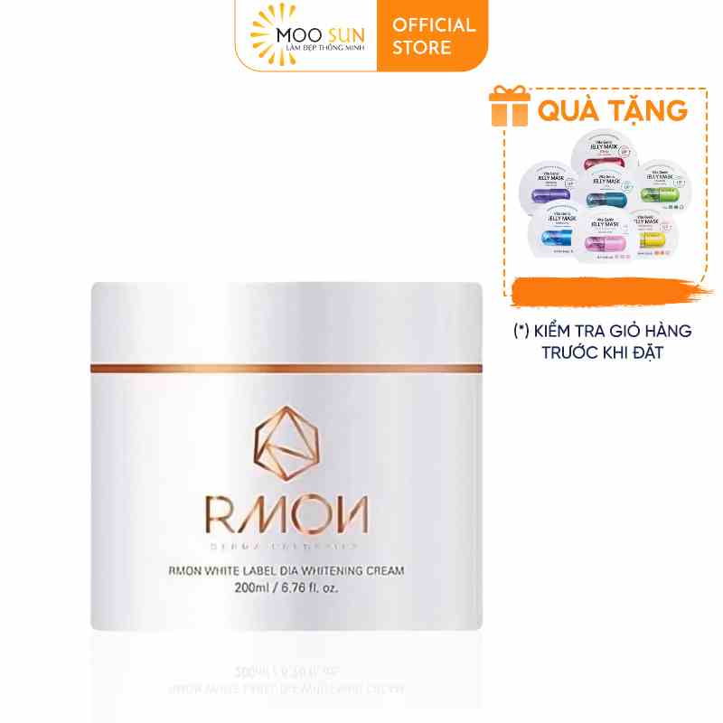 Kem dưỡng trắng Body Rmon White Label Dia Whitening Cream 200ml Hàn Quốc