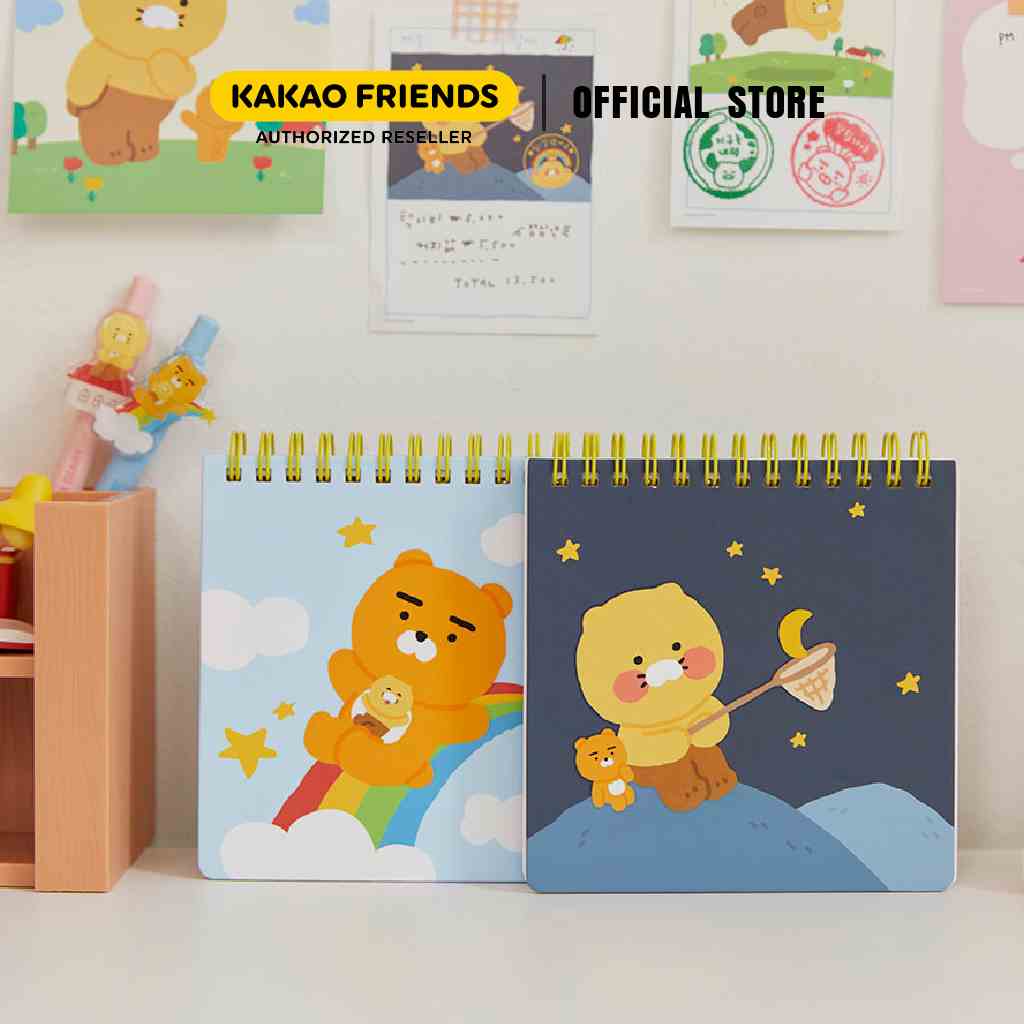 Sổ Tay Mini Dream Diary Ryan & Choonsik Kakao Friends