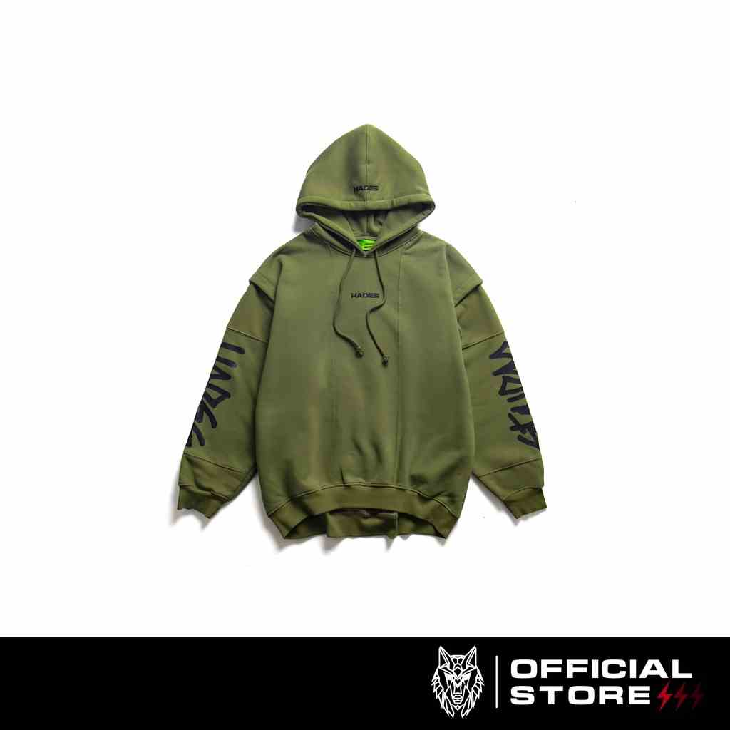 Áo Hoodie Mũ Trùm Vải Nỉ Bông Unisex FERNERY - HADES Brand Chính Hãng