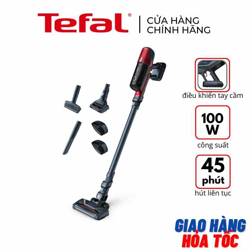 Máy hút bụi không dây Tefal TY6878WO pin sạc - Hàng chính hãng