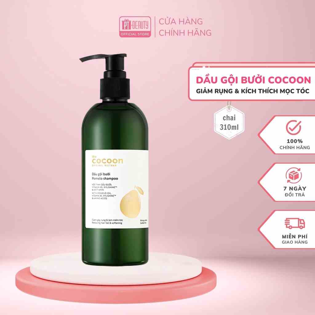 [Mã BMLTA35 giảm đến 35K đơn 99K] Dầu gội bưởi Cocoon giúp giảm gãy rụng và làm mềm tóc 310ml