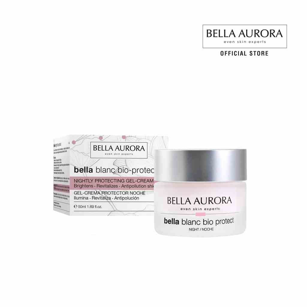 Kem Dưỡng Chống Lão Hóa Và Sáng Da Ban Đêm -  Bella Aurora Bella Blanc Bio-protect Nightly Protecting Gel-cream (5