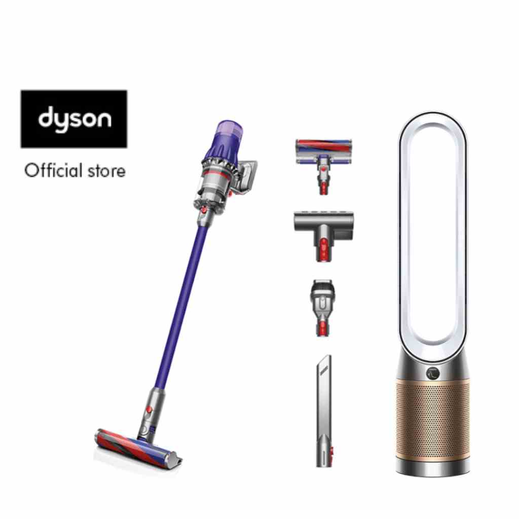 Combo Máy lọc không khí Dyson Purifier Cool ™ Formaldehyde TP09 Và Máy hút bụi không dây Dyson Digital Slim ™ Fluffy