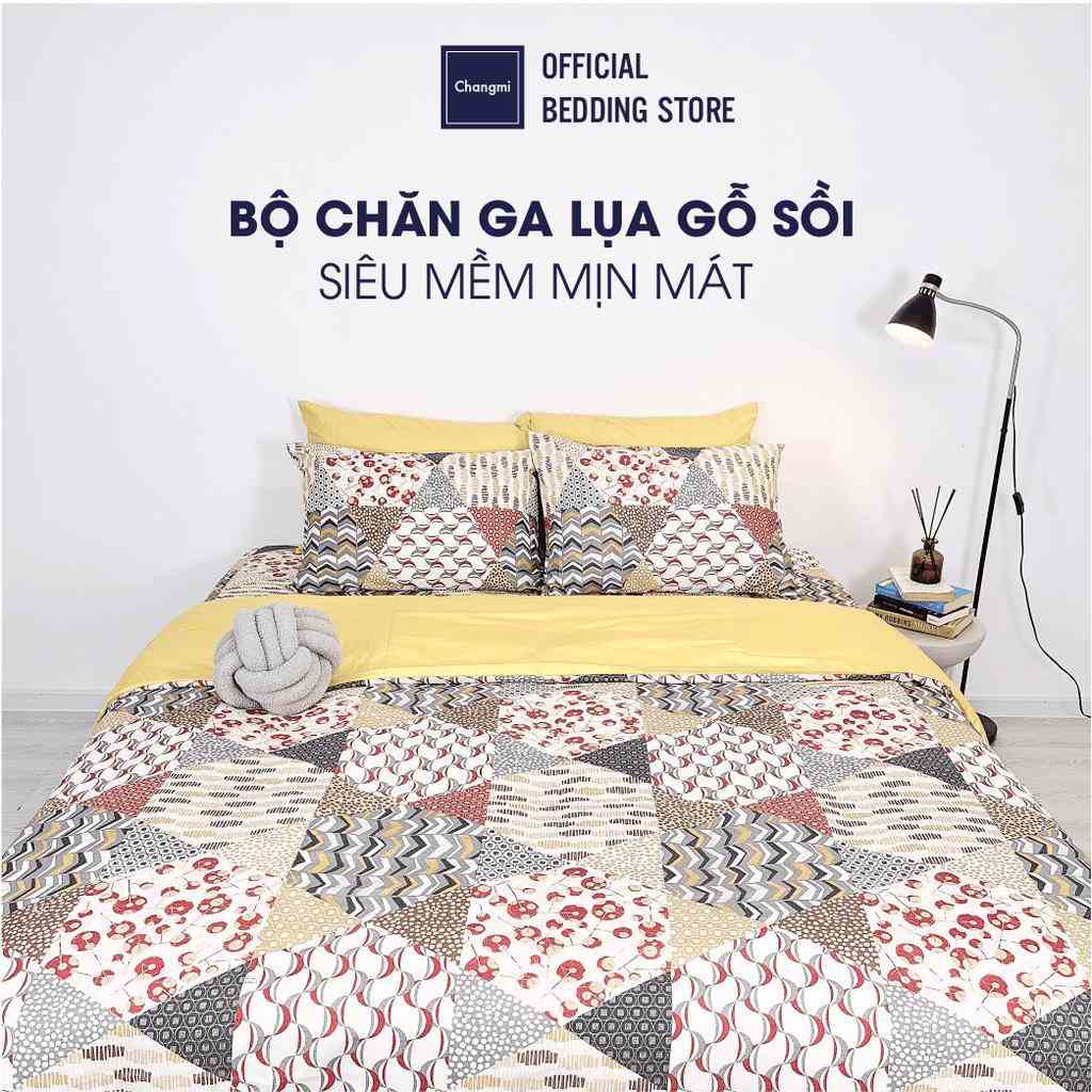 [CM2093] Bộ chăn ga Changmi Bedding 100% lụa Modal từ sợi gỗ sồi tự nhiên - 5 món