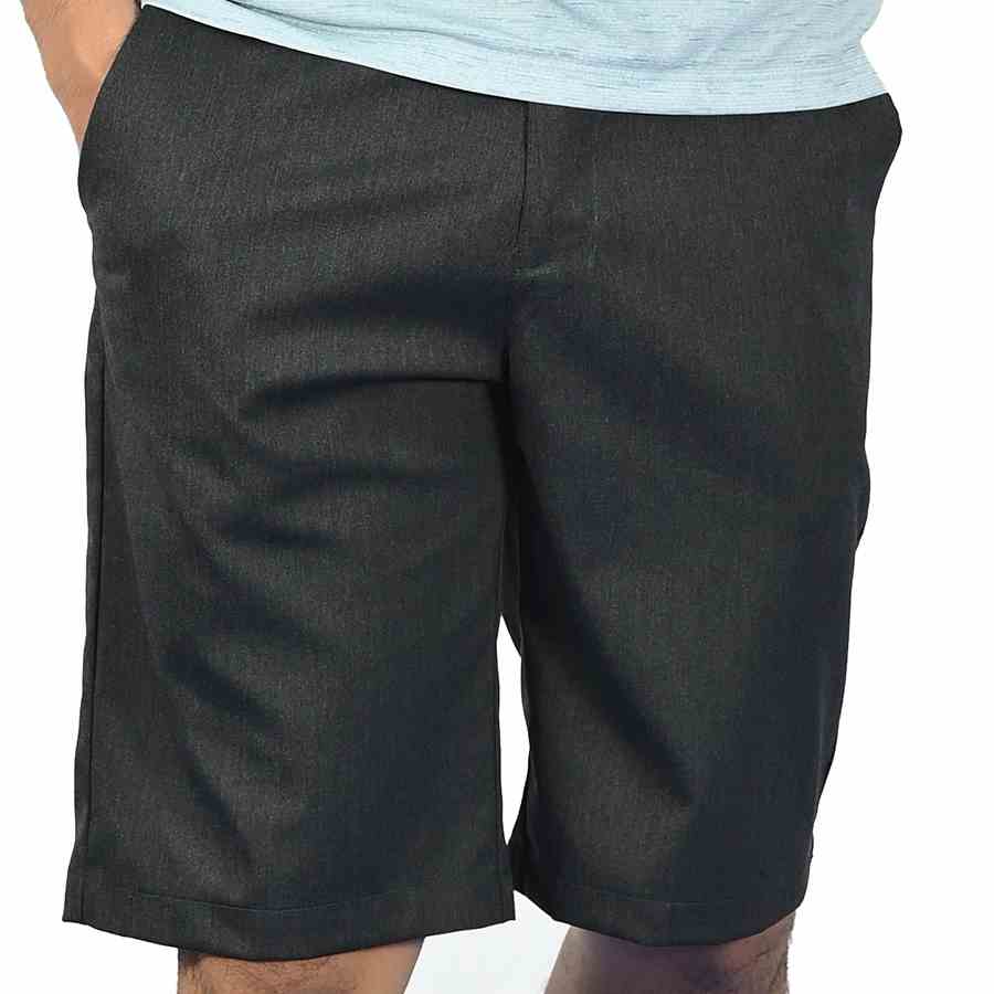 [Mã BMLTB35 giảm đến 35K đơn 99K] Quần tây short nam 0 ply màu rêu Regular fit NQSMMDMT3R2201180