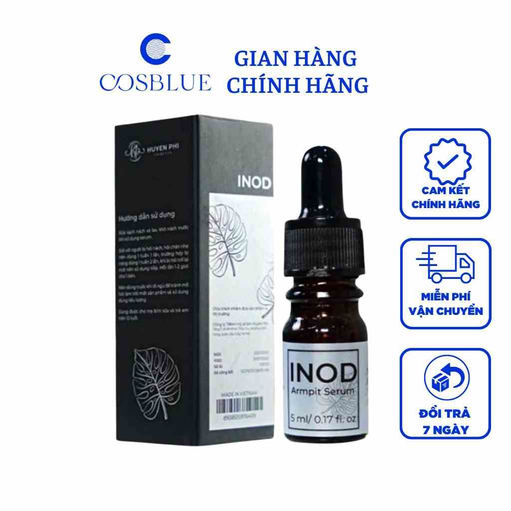 Serum Hôi Nách INOD Huyền Phi 5ml Khử Sạch Mọi Mùi hôi nách, hôi chân, hết thâm sáng da hiệu quả