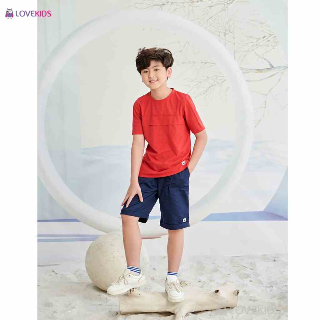 [Mã BMLTA35 giảm đến 35K đơn 99K] Quần short kaki gập gấu - Lovekids