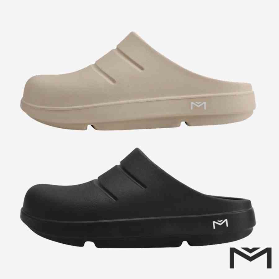 Giày Domba Bít Mũi (Clogs Moss+) Màu Beige MO-3419C Cho cả Nam và Nữ