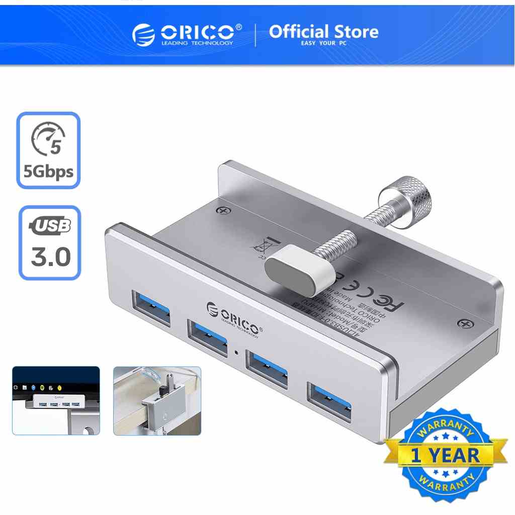 Orico Bộ Chia 4 Cổng USB 3.0 150CM Cho iMac / Laptop / PC