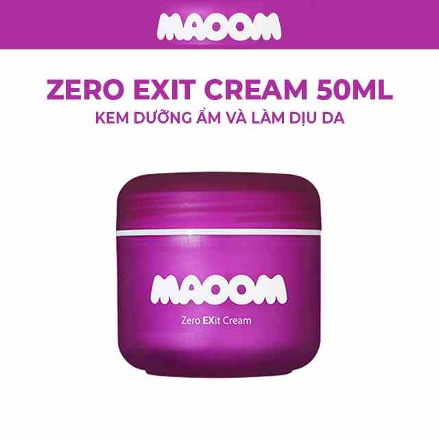 [Mã BMLTB35 giảm đến 35K đơn 99K] Kem Dưỡng Ẩm Và Làm Dịu Da MAOOM Zero EXit Cream 50ml