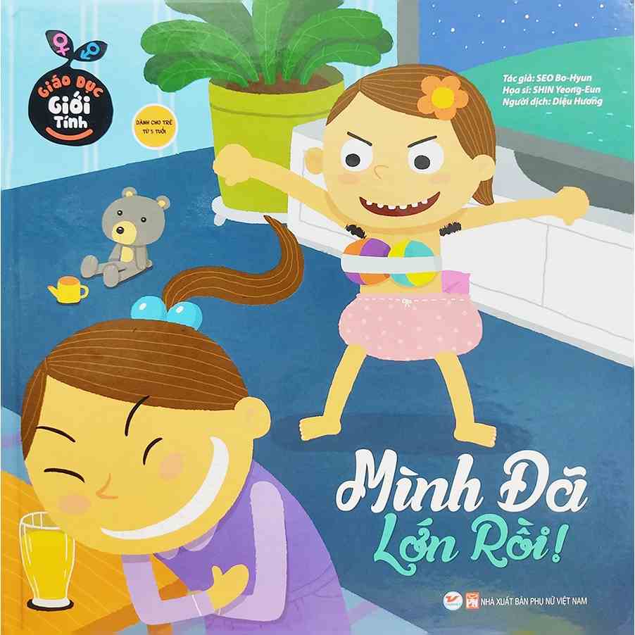 [Mã BMLTB35 giảm đến 35K đơn 99K] Sách - Giáo dục giới tính Tân Việt - Mình đã lớn rồi