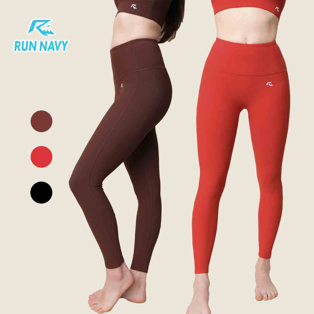 [Mã BMLTB35 giảm đến 35K đơn 99K] Quần legging nữ Luxury Ecofriend tập gym yoga cạp cao Run Navy WLF69