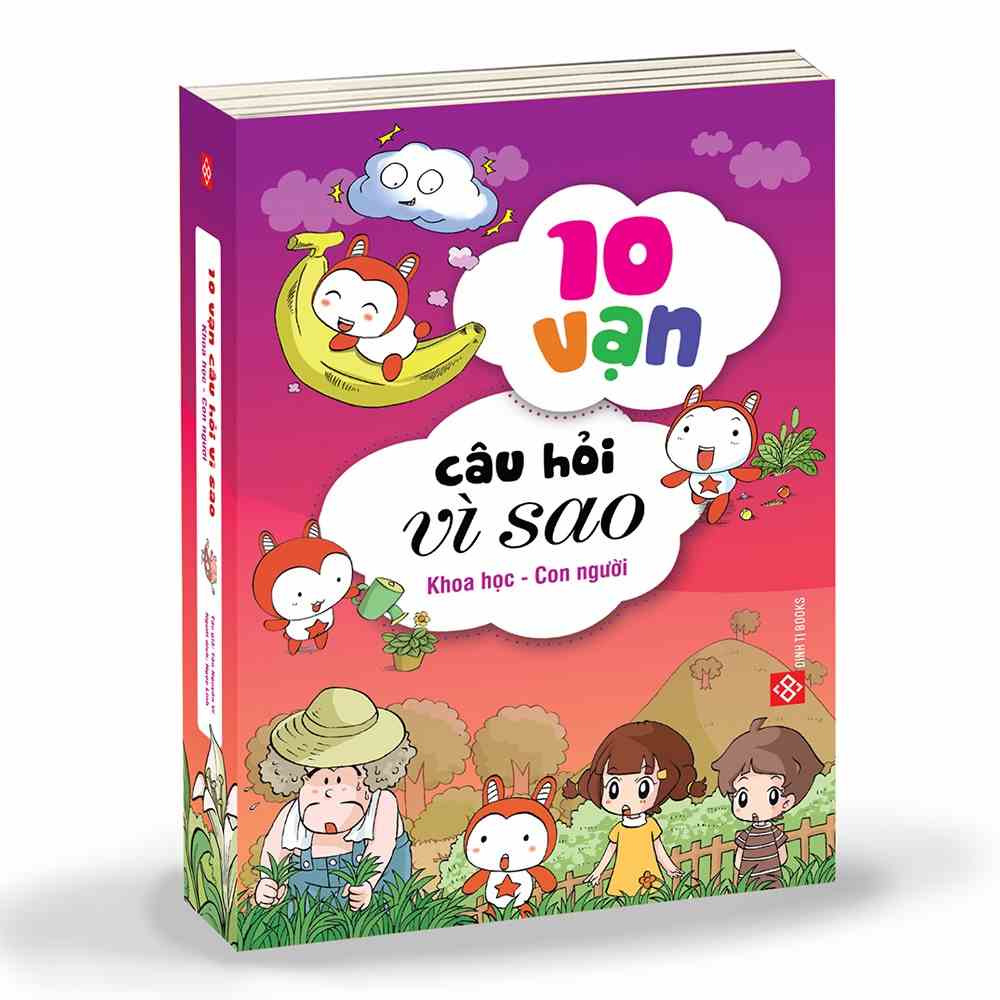 [Mã BMLTB200 giảm đến 100K đơn 499K] Sách - 10 vạn câu hỏi vì sao - Khoa học và con người - Combo 5 cuốn phần 2