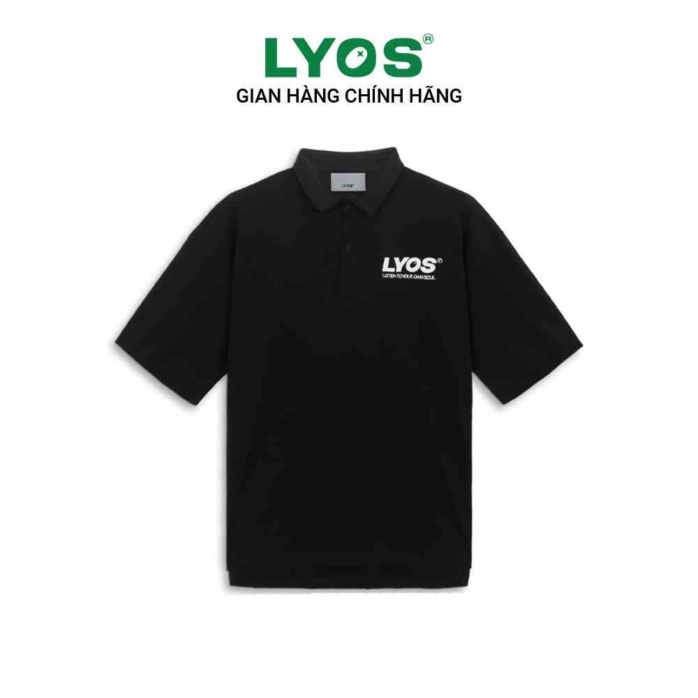 Áo Polo LYOS Basic - Đen