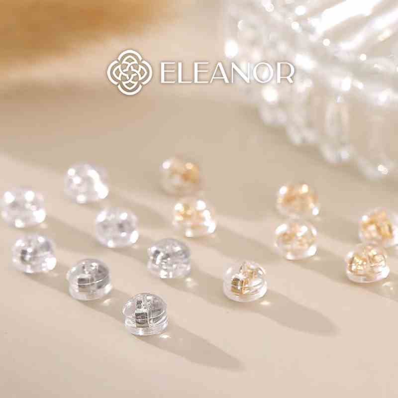 Chốt khuyên tai Eleanor Accessories hàng chất lượng cao cấp giữ bông tai chắc chắn 4157