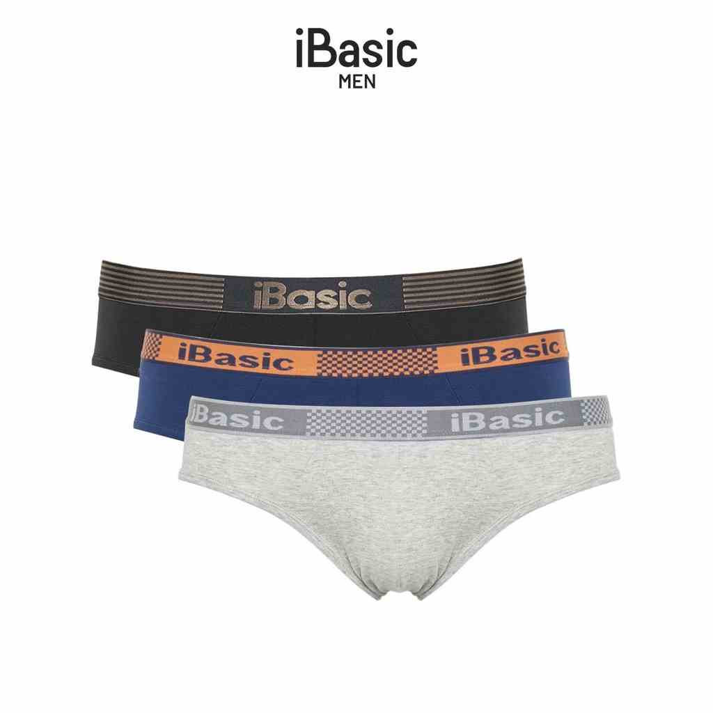 Combo 3 quần lót nam Brief iBasic PANM077