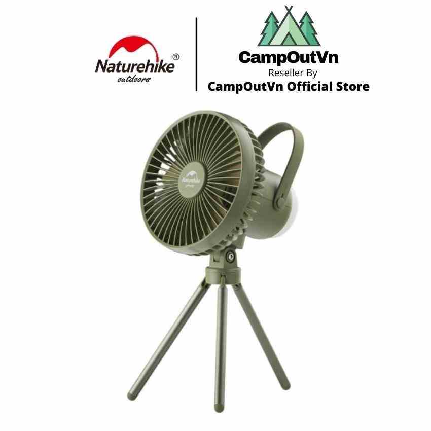 [Mã BMLTB200 giảm đến 100K đơn 499K] Quạt đèn cắm trại Naturehike NH22ZM00 cắm trại du lịch campoutvn A437