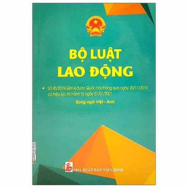 Sách - Bộ Luật Lao Động (Song Ngữ Anh-Việt) -2990436009471