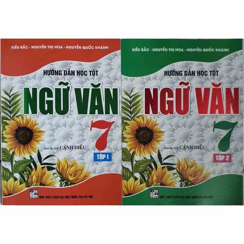 Sách -Combo Hướng Dẫn Học Tốt Ngữ Văn Lớp 7 (Bám Sát sách Giáo Khoa Cánh Diều)