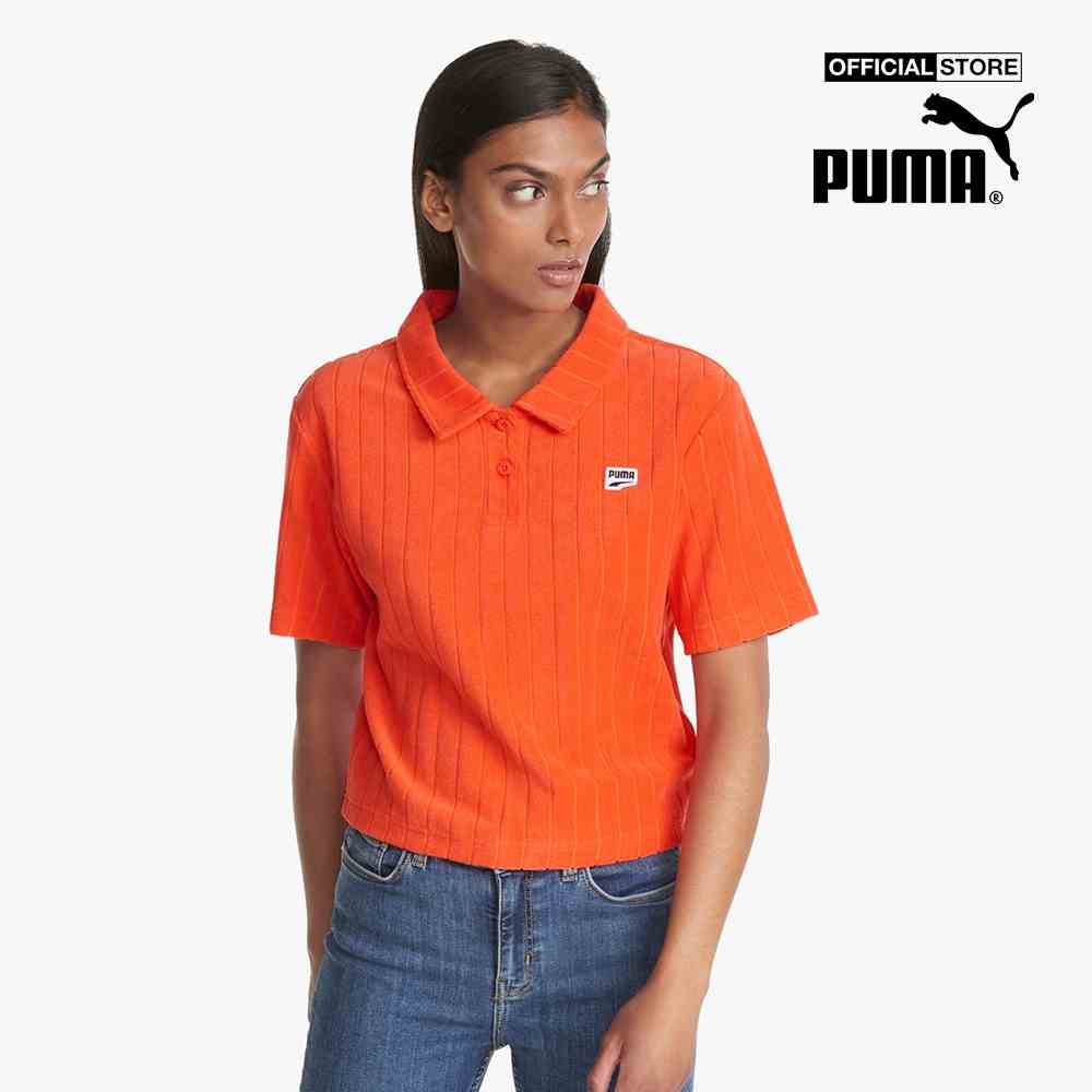 PUMA - Áo thun polo nữ Downtown Towelling 533589-26