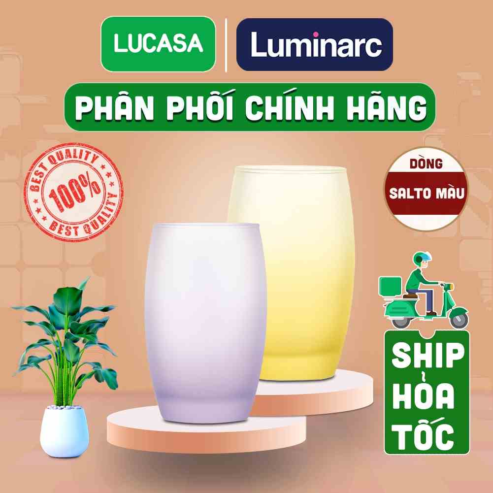 [Mã BMLTB35 giảm đến 35K đơn 99K] Ly Thủy Tinh Luminarc Salto Frost | Phân Phối Chính Hãng