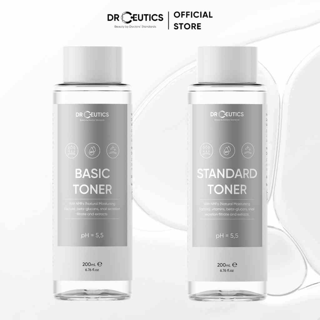 DRCEUTICS Basic Toner Và Standard Toner Cấp Ẩm Cho Da (200ml)