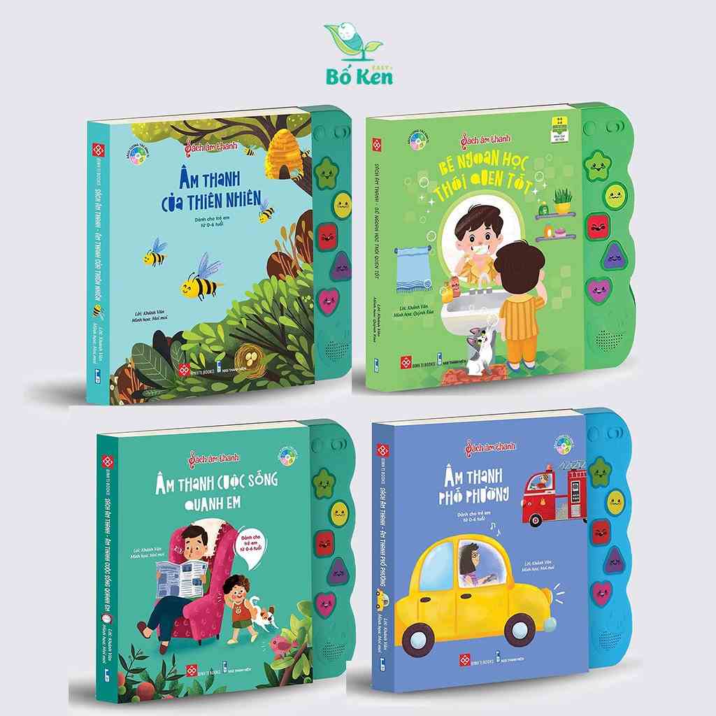 Sách Âm Thanh 0-6Y [Nhiều Chủ Đề]