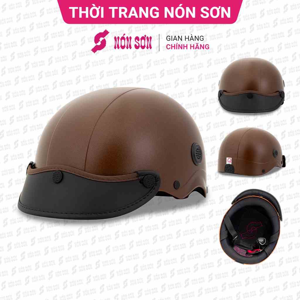 Mũ bảo hiểm lỗ thông gió NÓN SƠN chính hãng TG-NU715