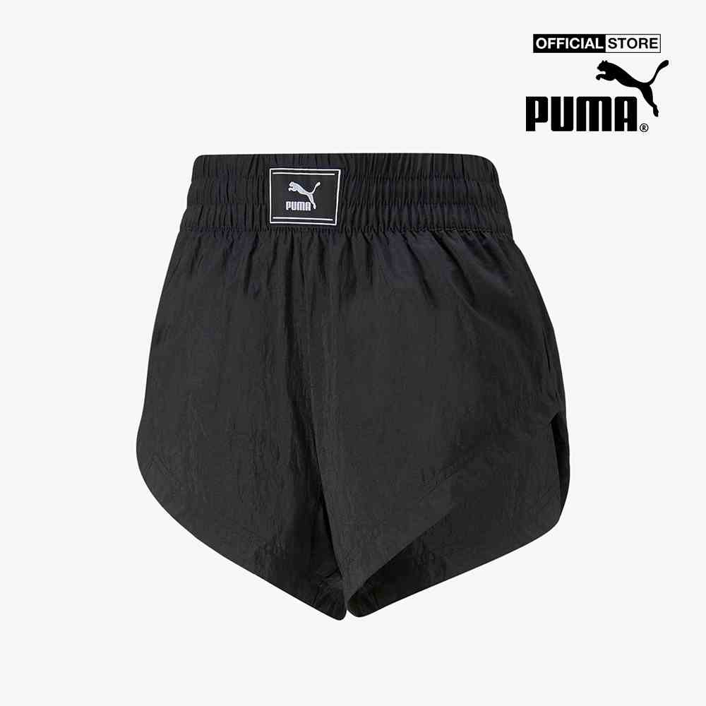 PUMA - Quần shorts nữ lưng thun Dare To Woven 671659-01