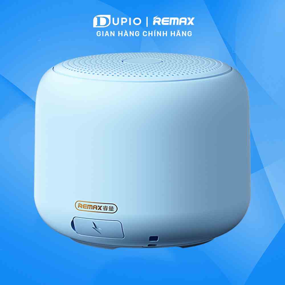 Loa Bluetooth mini DUPIO Remax LBT01 hát nhạc bass mạnh chống nước cute có micro đàm thoại