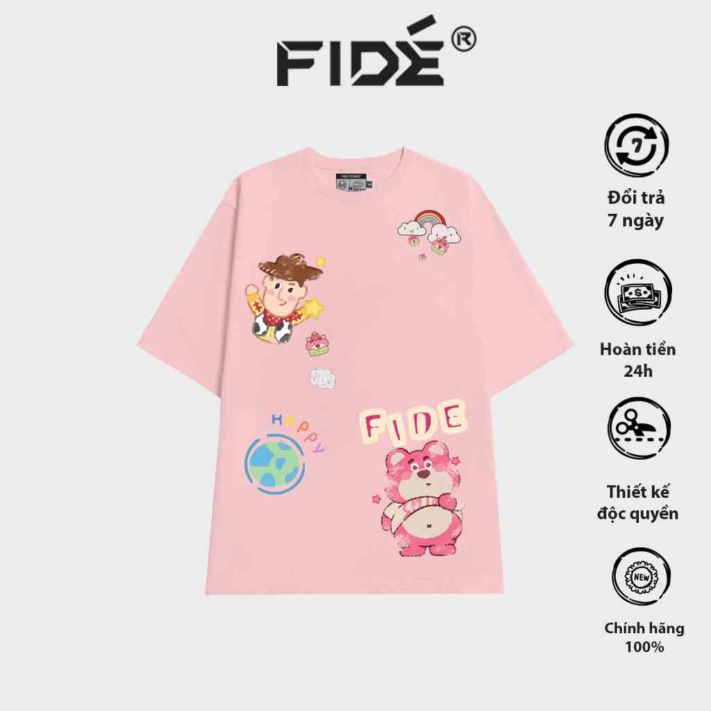 Áo thun FIDE phông unisex nam nữ form rộng ulzzang LOTSO 30