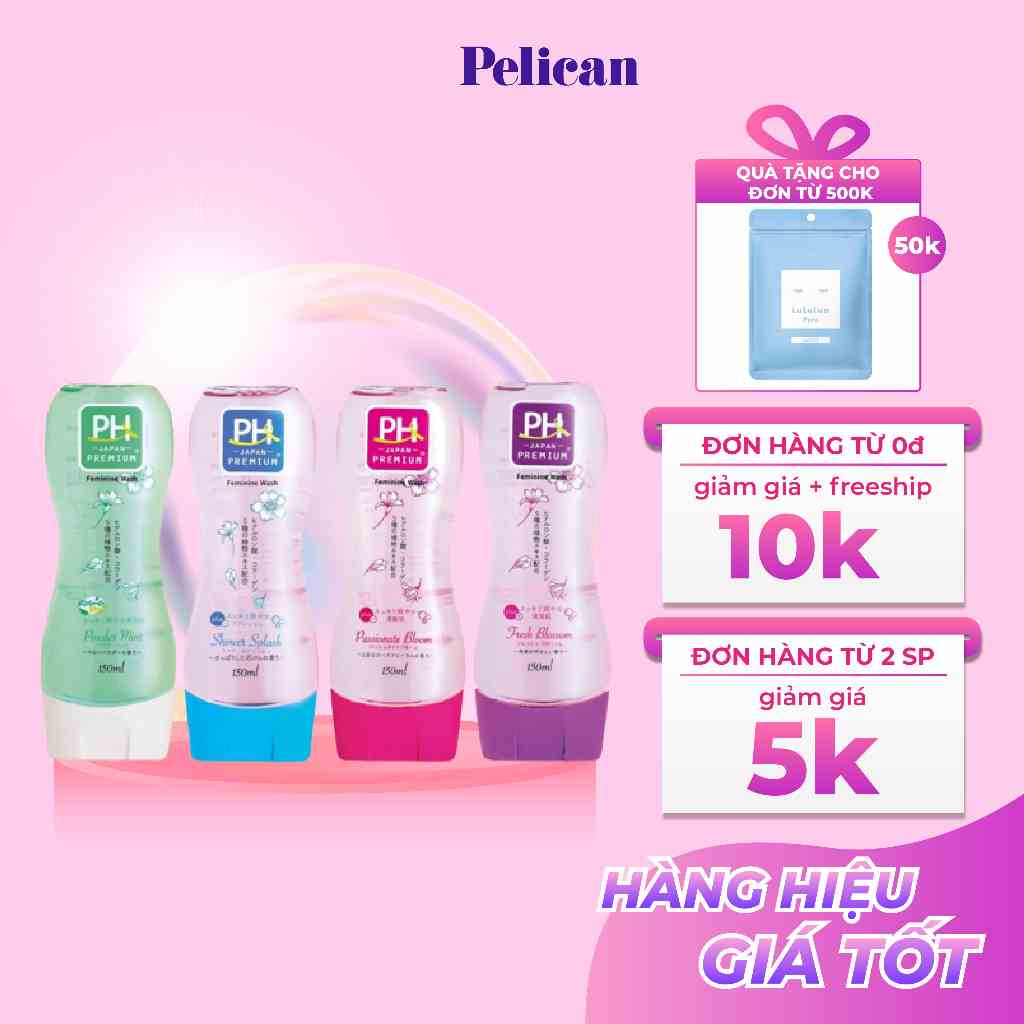 [Mã BMLTB35 giảm đến 35K đơn 99K] Dung dịch vệ sinh phụ nữ PH CARE Nhật Bản 150ml