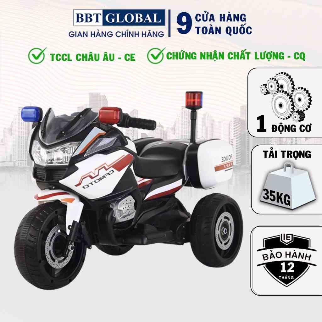 Xe máy điện trẻ em cảnh sát BBT-8118C