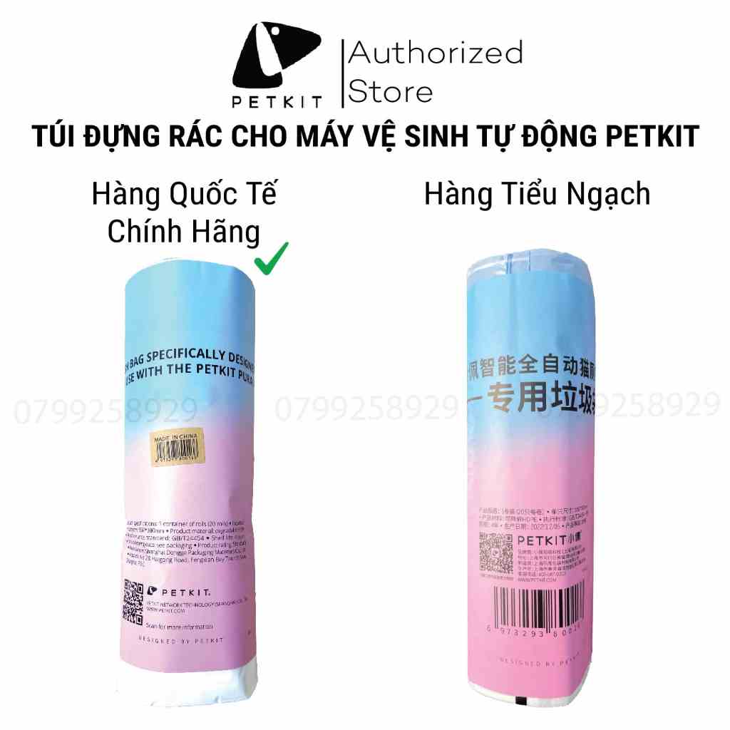 Túi Đựng Rác Petkit Dùng Cho Máy Vệ Sinh Tự Động Cho Mèo Pura X và Pura Max