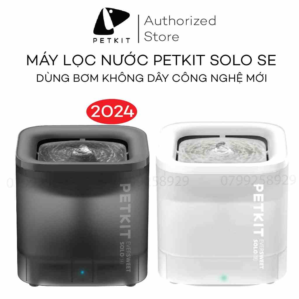 Máy Lọc Nước Bơm Không Dây Cho Mèo Petkit Eversweet SOLO SE（WIRELESS PUMP)