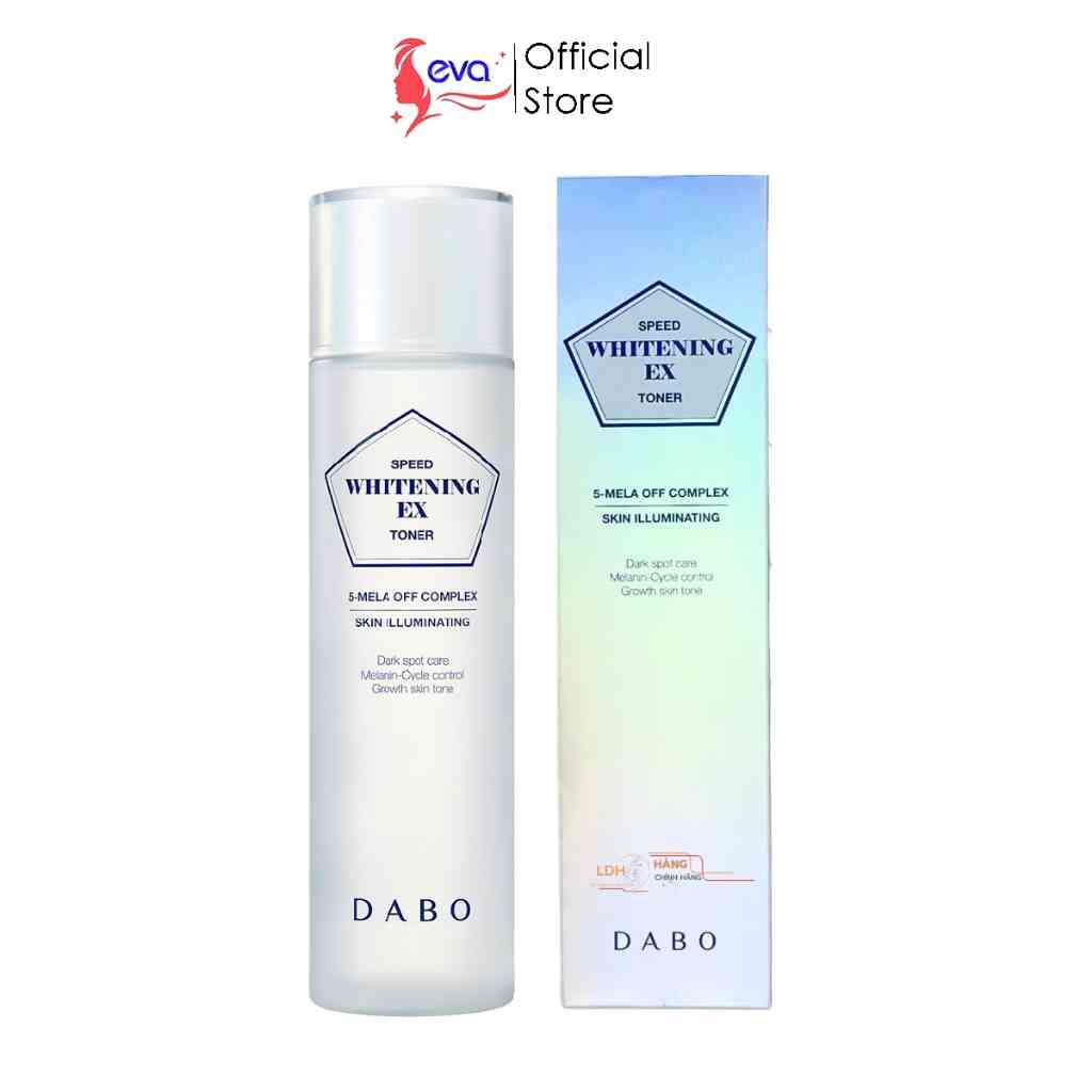 [Mã ICBFRI300 giảm 10% đơn 249K] Nước hoa hồng dưỡng ẩm trắng da Dabo Toner Speed Whitening Ex Cream 160ml