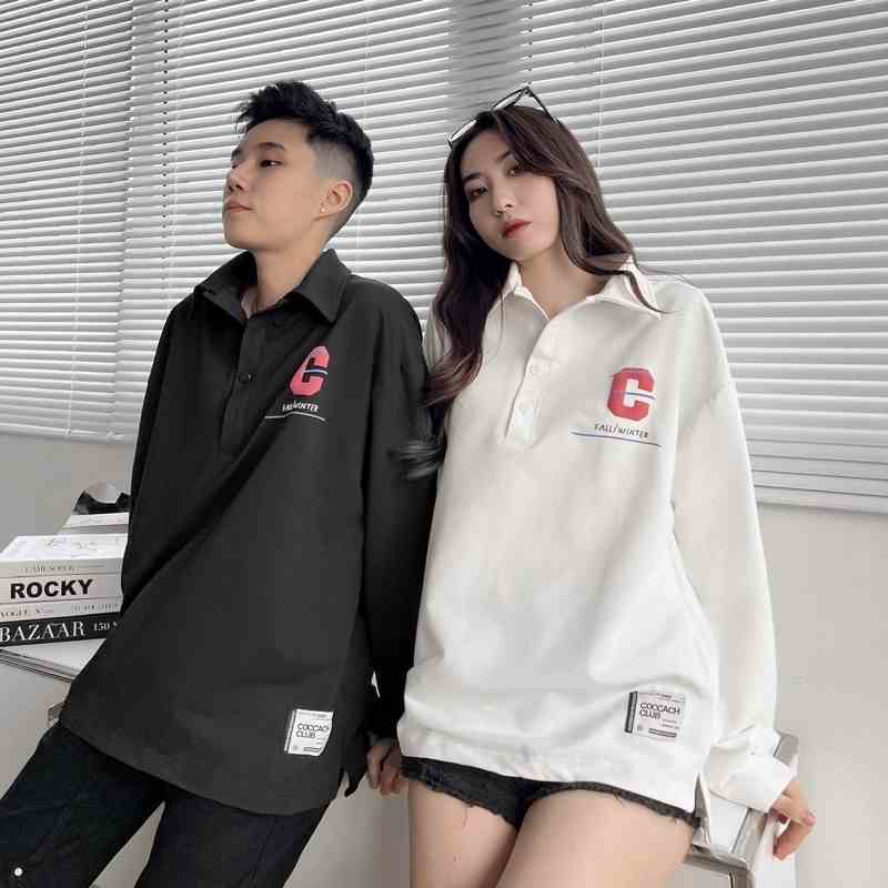 [Mã BMLTB200 giảm đến 100K đơn 499K] Áo polo dài tay unisex Galaxy CCS140 by COCCACH