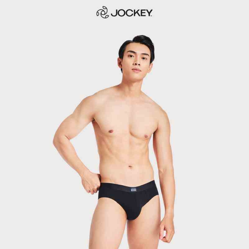 Quần Lót Nam Bamboo Jockey Dáng Brief Co Giãn Thoải Mái Màu Đen - J1248_P1