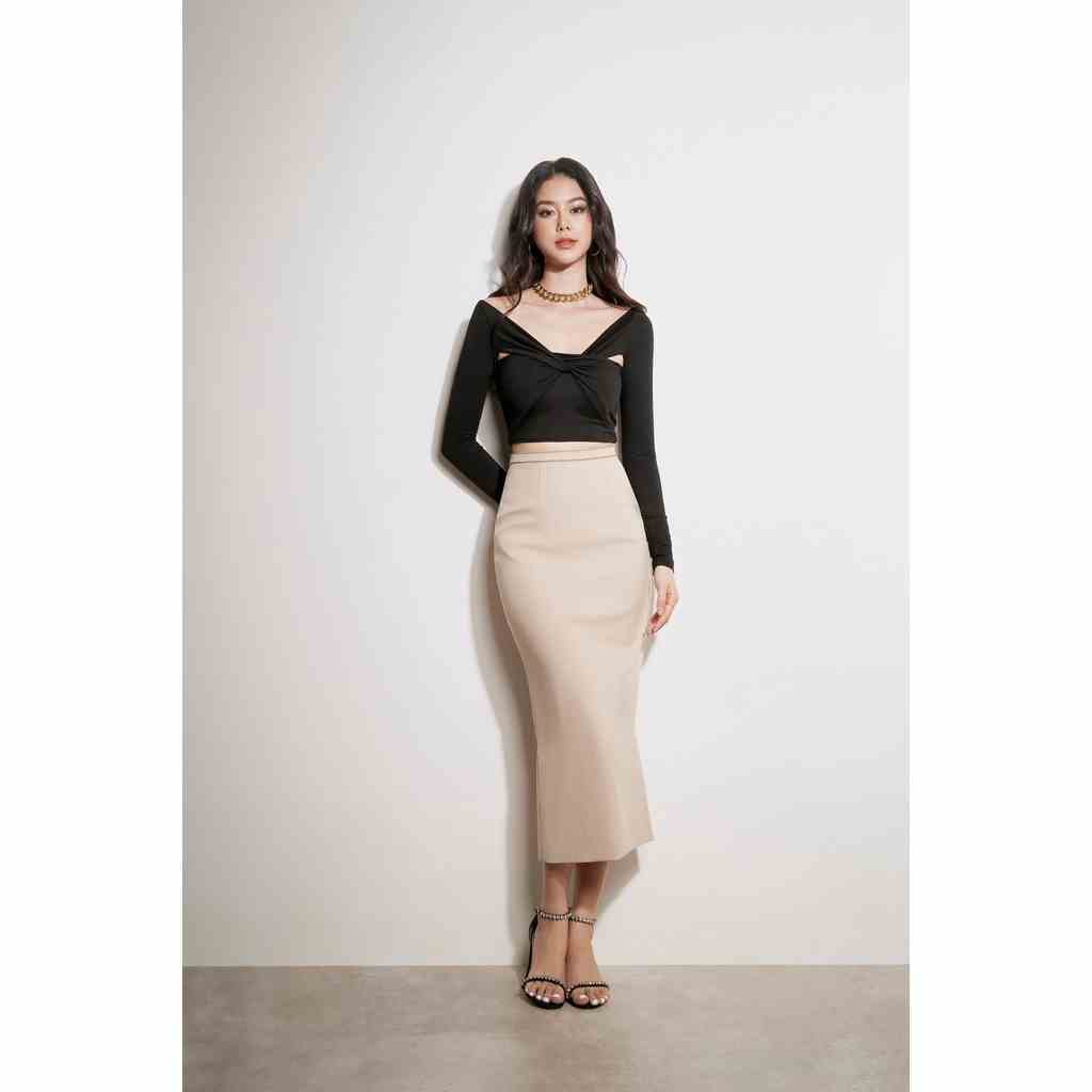 MAVEN - Chân váy ôm dáng dài Elio Skirt