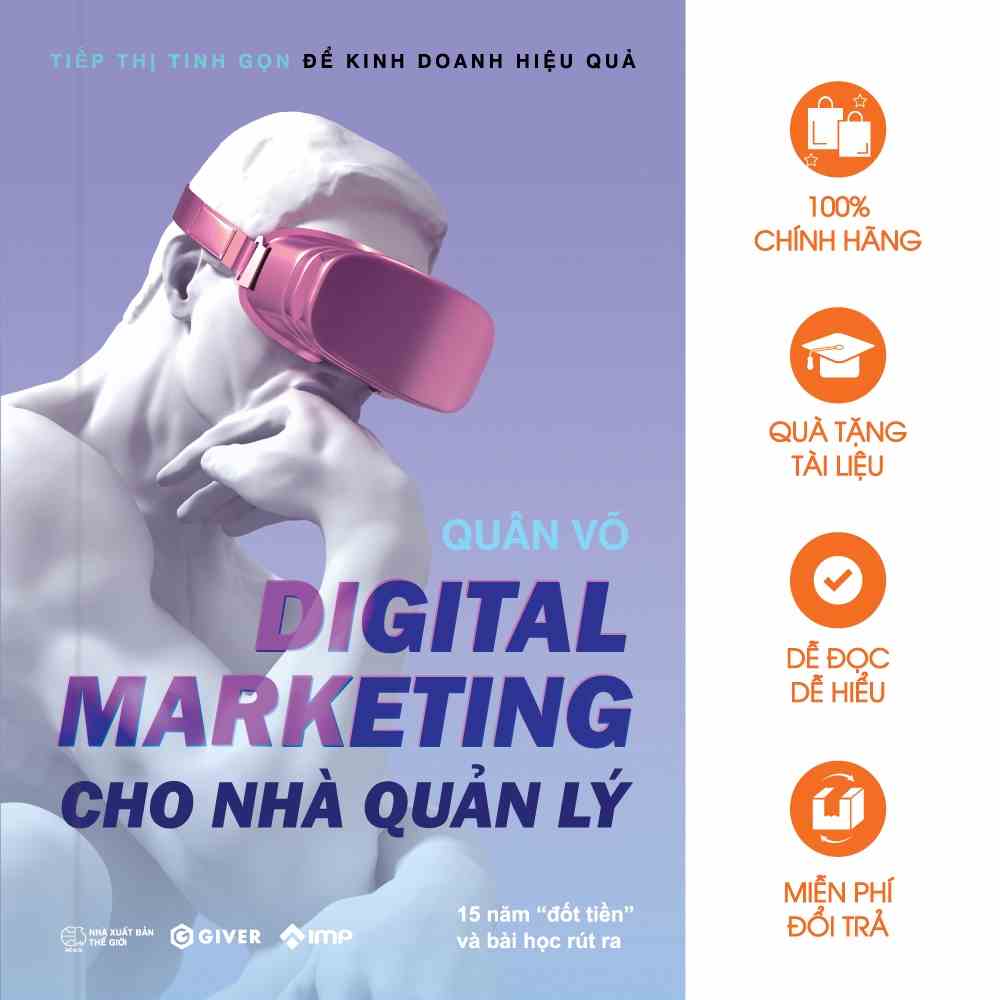 [Mã BMLTB35 giảm đến 35K đơn 99K] Sách - Digital Marketing Cho Nhà Quản Lý - Tiếp Thị Tinh Gọn Để Kinh Doanh Hiệu Quả