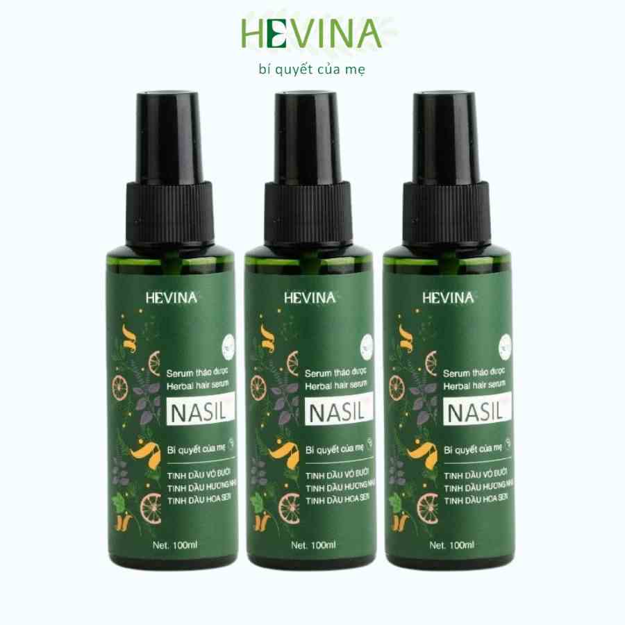 [Mã BMLTB35 giảm đến 35K đơn 99K] Serum Kích Thích Mọc Tóc Tinh Dầu Bưởi Nasil, Ngăn Ngừa Rụng Tóc Chai 100ml