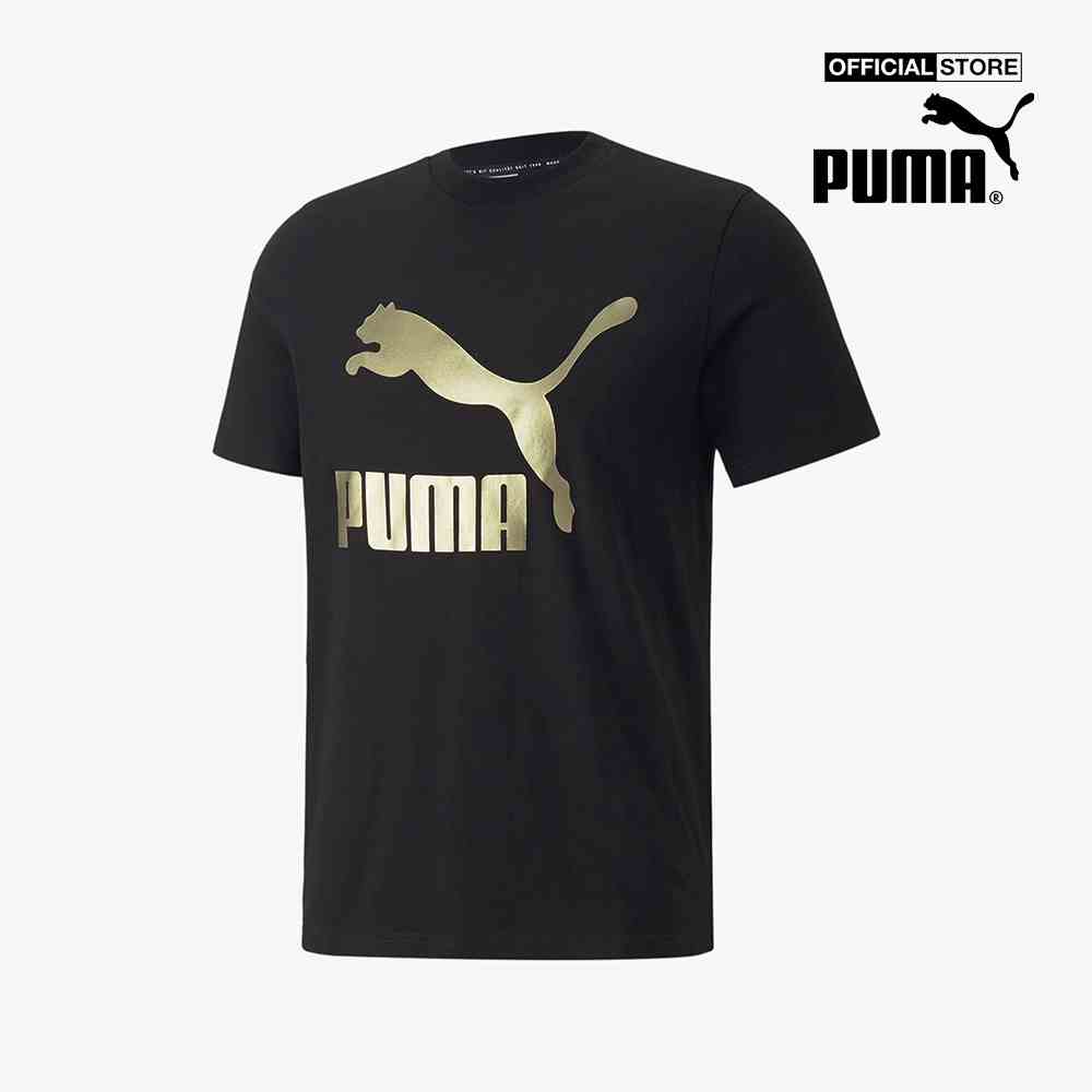 PUMA - Áo thun nam ngắn tay Classics Logo Metallic 537034-01