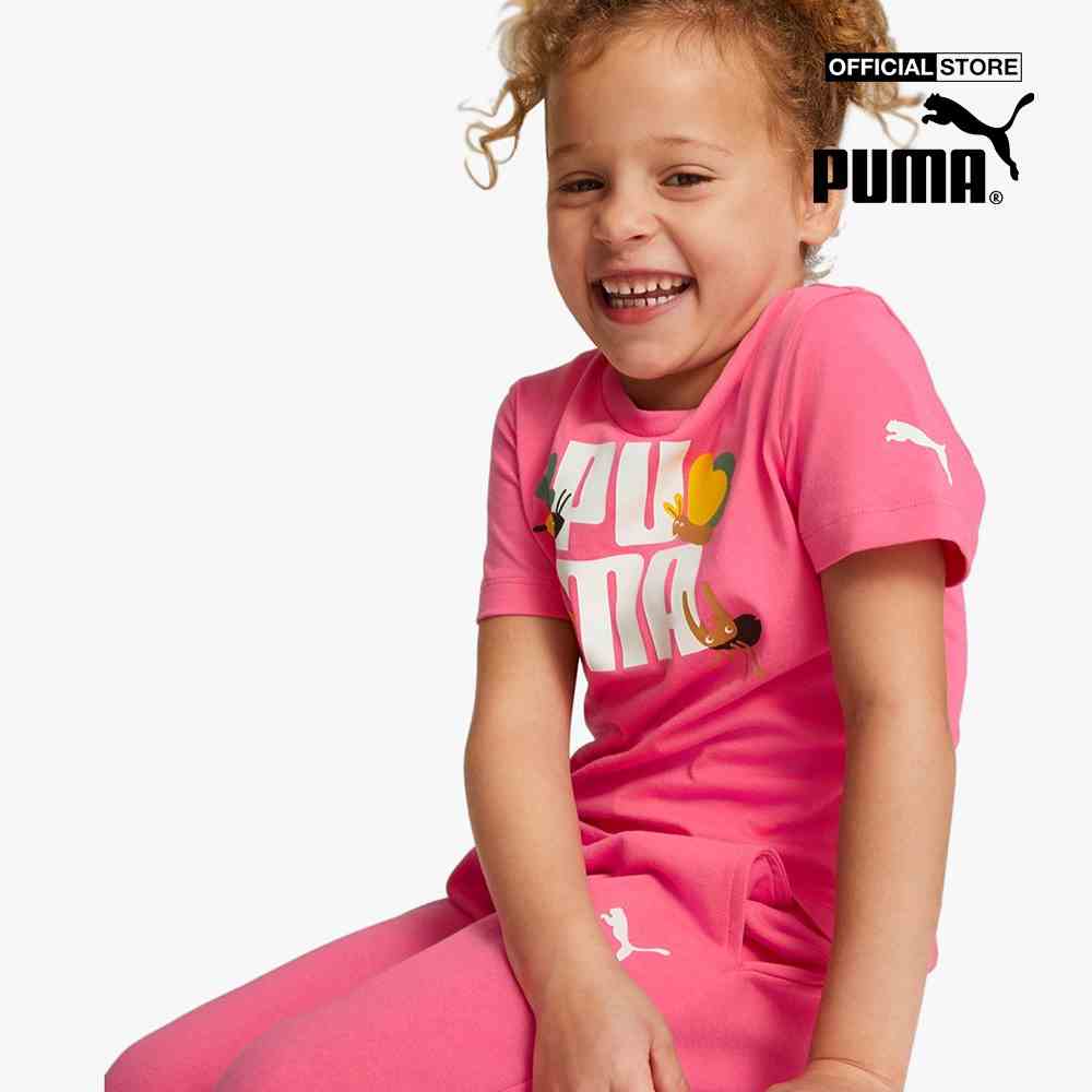 [Mã BMLTB35 giảm đến 35K đơn 99K] PUMA - Áo thun trẻ em ngắn tay Small World 670129-82