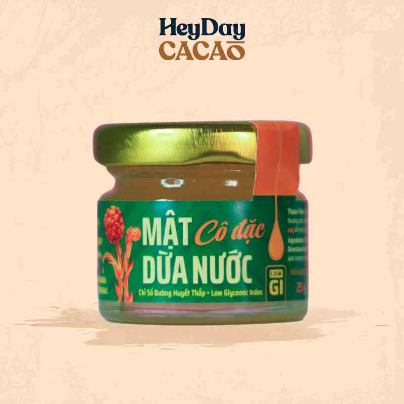 [HÀNG TẶNG KHÔNG BÁN] Mật Dừa Nước Cô Đặc Tự Nhiên 25g/375g - Mật Dừa Nước Ông Sáu - Đặc sản Cần Giờ