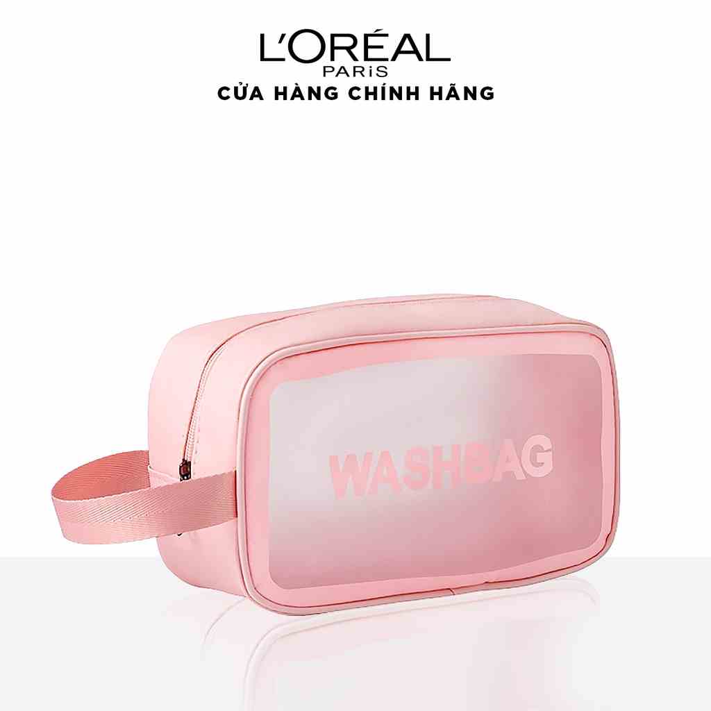 [Quà tặng không bán] Túi đựng mỹ phẩm chống nước LOreal Paris