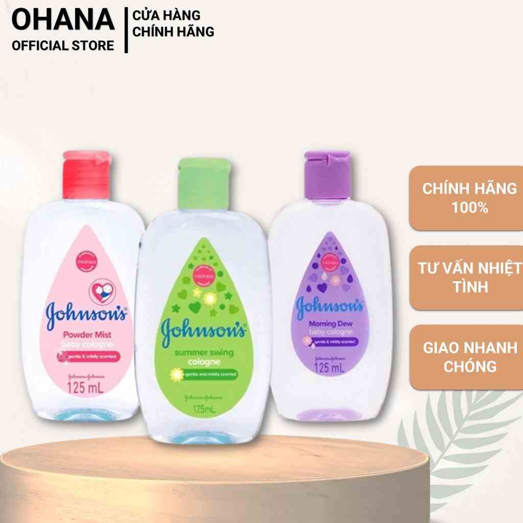 Nước Hoa Em Bé Johnsons Baby Cologne (50ml/125ml)