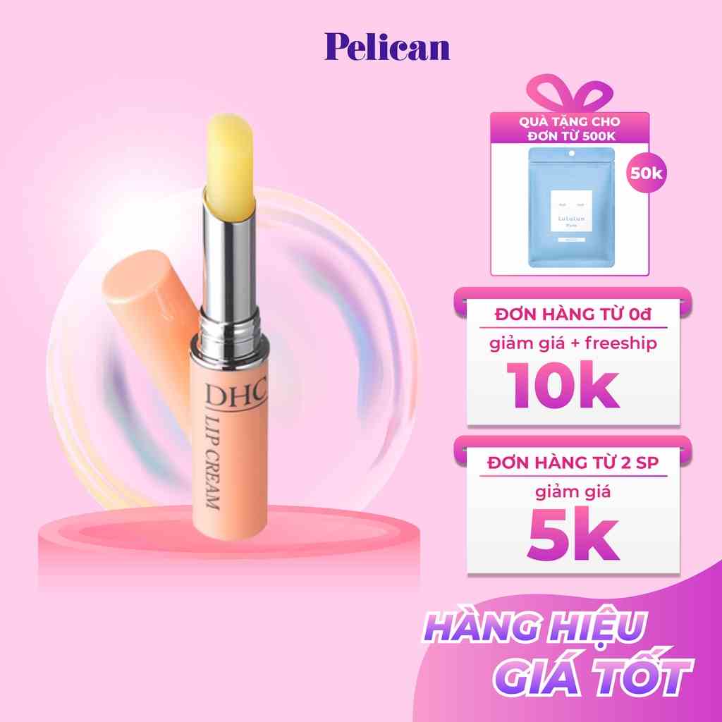 [Mã BMLTB35 giảm đến 35K đơn 99K] Son dưỡng môi DHC lip Cream không màu 1.5g Nhật Bản