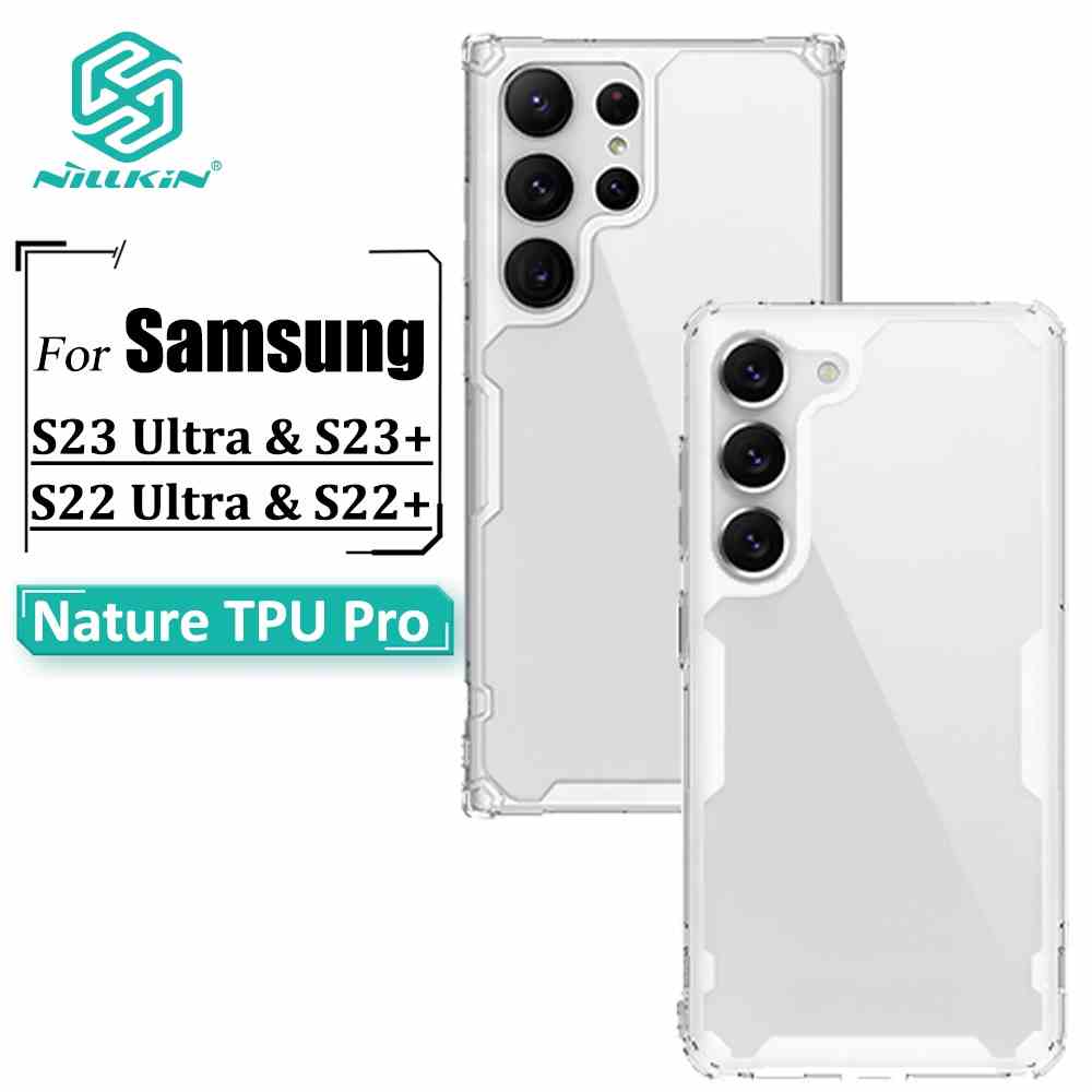 Ốp Điện Thoại Nillkin Bằng TPU Mềm Trong Suốt Siêu Mỏng Cho Samsung S23 Ultra S23 Plus S22 Ultra S23+ S22 Plus S22+