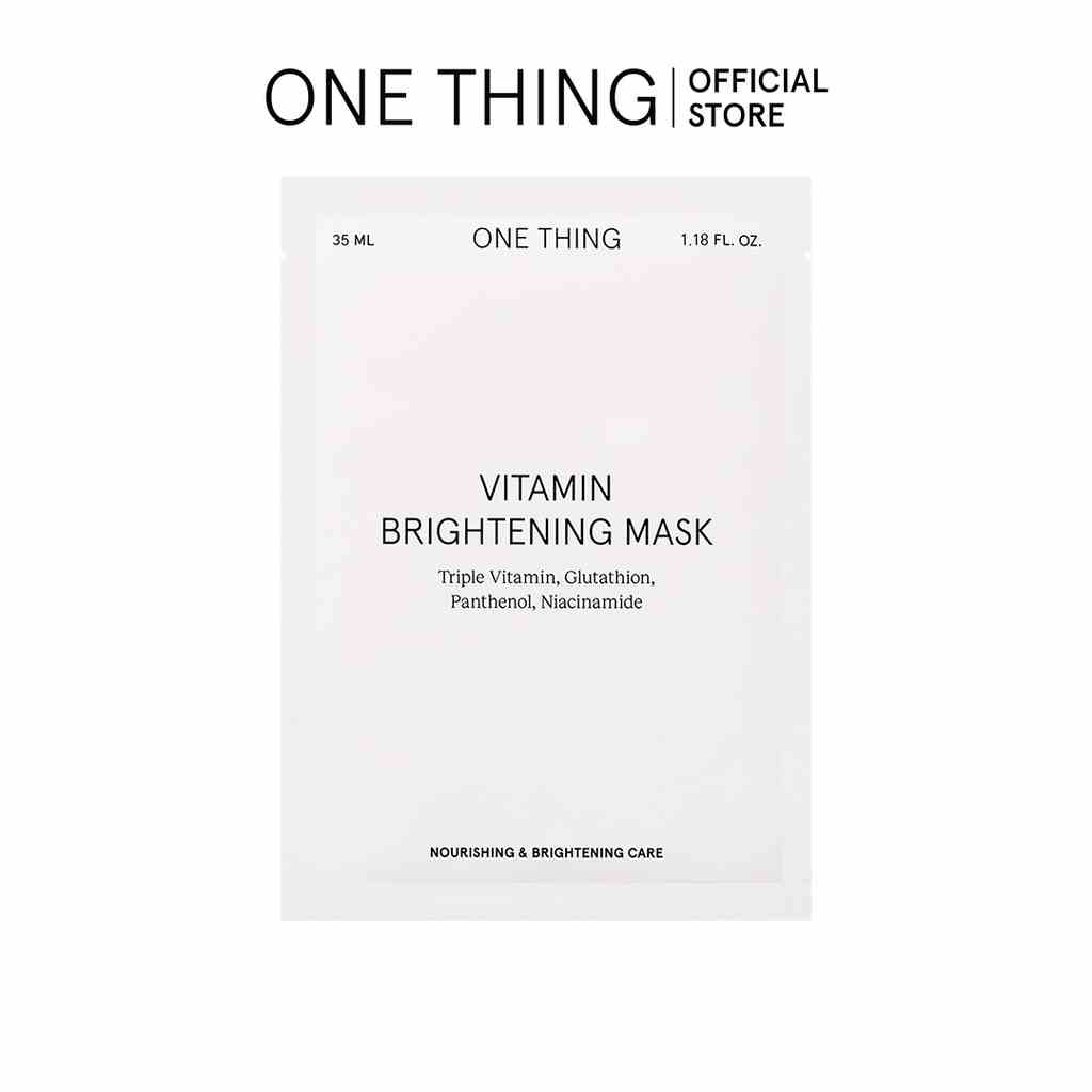 [ONE THING Official] Vitamin Brightening Mask (1 Sheet, 35ml)