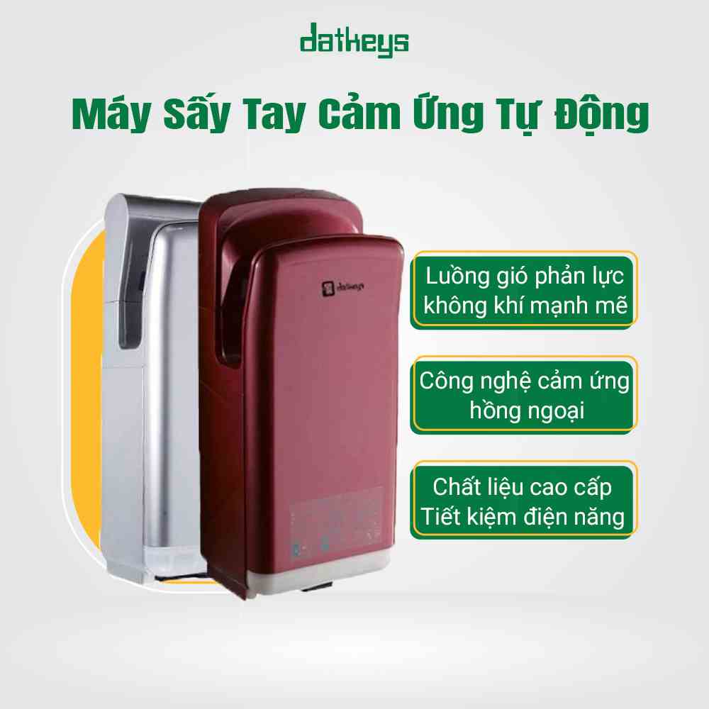 Máy Sấy Tay Khô Cảm Ứng Tự Động Datkeys M-6667G